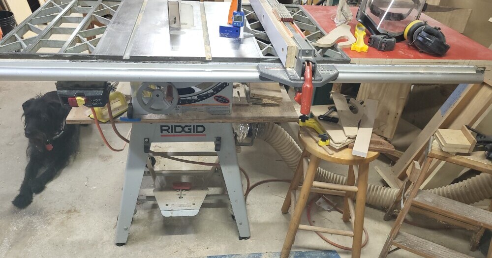 My 20 year old Ridgid Saw